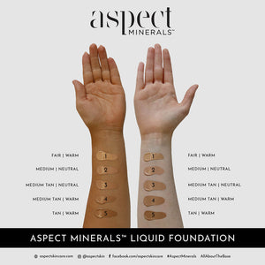 Aspect Minerals Liquid Foundation (New Shades Available!)