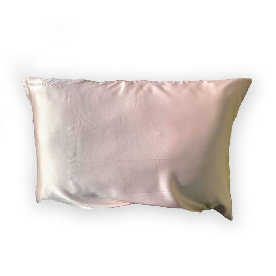 Pink Silk Pillowcase